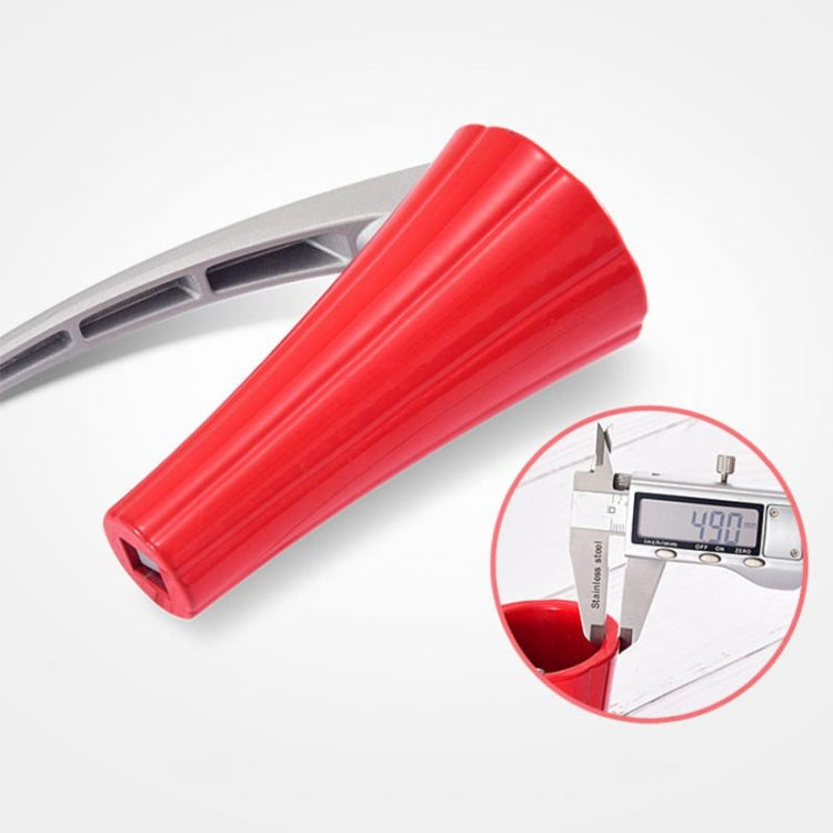Zinc Alloy Funnel Shape Nut Nutcracker Sheller Walnut Opener Cutter Clamp Plier Kitchen Tools gadgets(Red) - Food Clips & Clips by PMC TechLife | Online Shopping South Africa | PMC TechLife | Buy Now Pay Later Mobicred