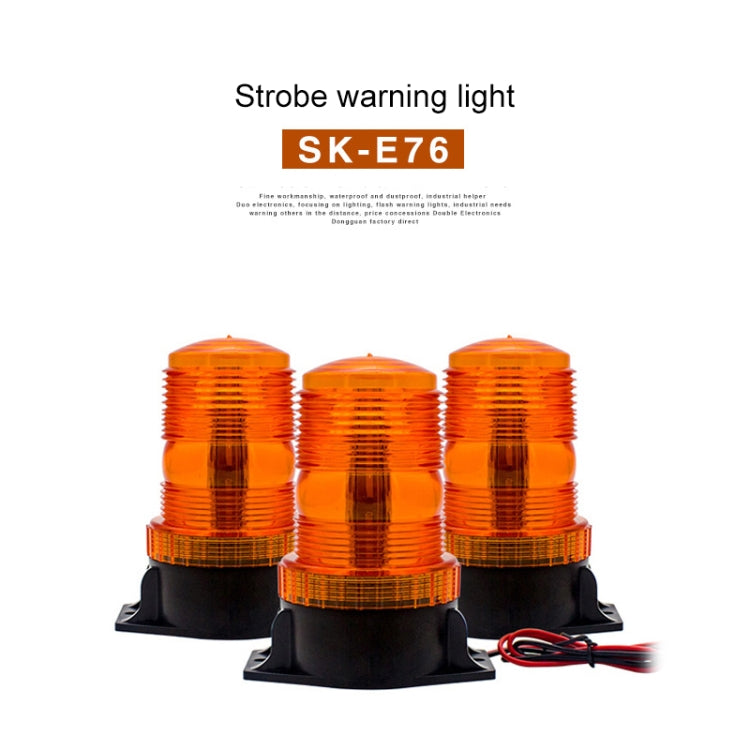 10-110V Forklift Warning Lights Strobe School Lights Traffic Construction LED Roof Engineering Vehicles Flash Lights - Warning Lights by PMC TechLife | Online Shopping South Africa | PMC TechLife | Buy Now Pay Later Mobicred