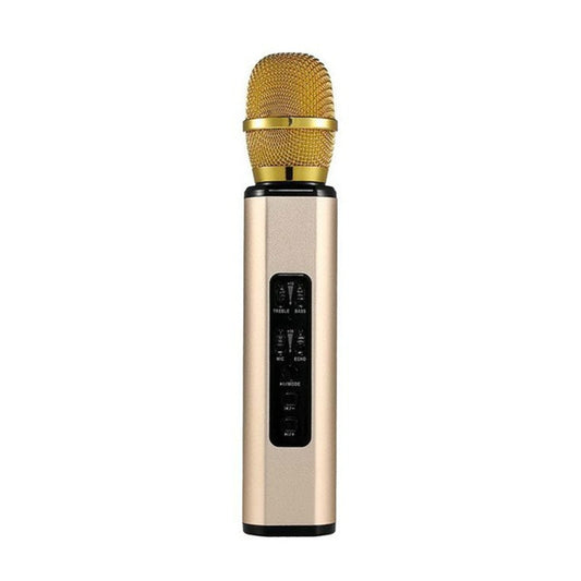 K6 Portable Inner Magnetic Dual Speaker Bluetooth Phone Computer Microphone(Gold) - Microphone by PMC Jewellery | Online Shopping South Africa | PMC Jewellery | Buy Now Pay Later Mobicred