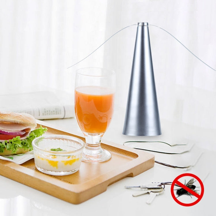 Multifunctional Fan Blade Automatic Fly Catcher Mosquito Repellent Fan, Size: 9x9x25cm (Gold) - Other by PMC TechLife | Online Shopping South Africa | PMC TechLife | Buy Now Pay Later Mobicred