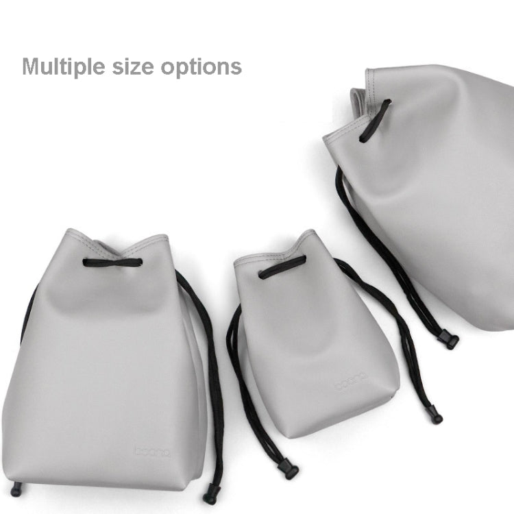 Baona Camera Bag Lens Drawstring Pouch, Size: Medium(Black) - free shipping - PMC TechLife - Order now!