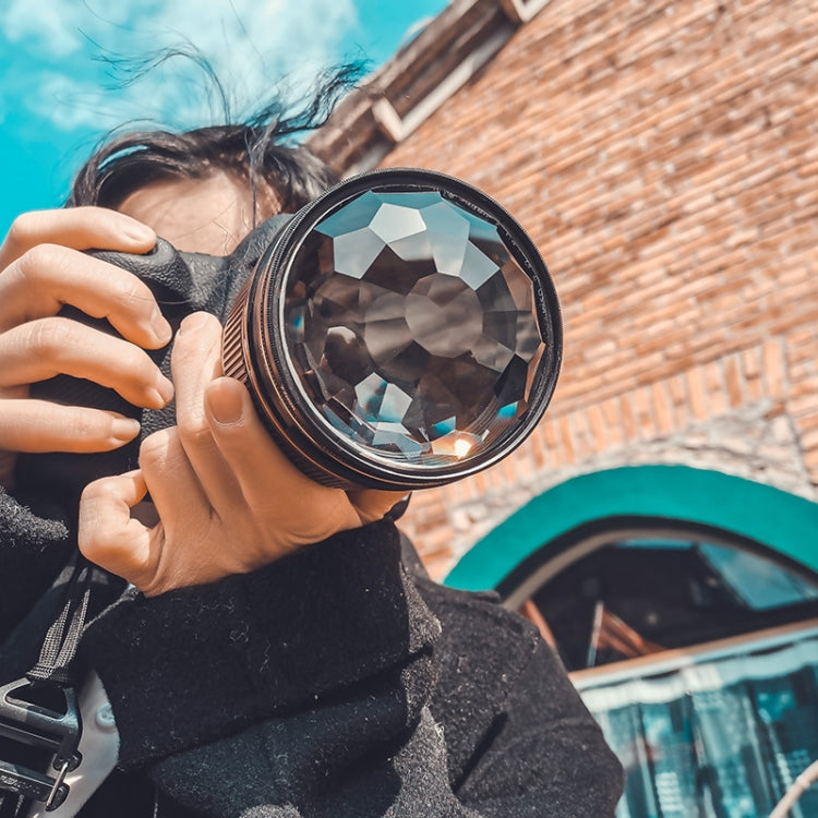 55mm Kaleidoscope Prism Foreground Blur Camera Glass Filter Lens - Other Filter by PMC TechLife | Online Shopping South Africa | PMC TechLife | Buy Now Pay Later Mobicred