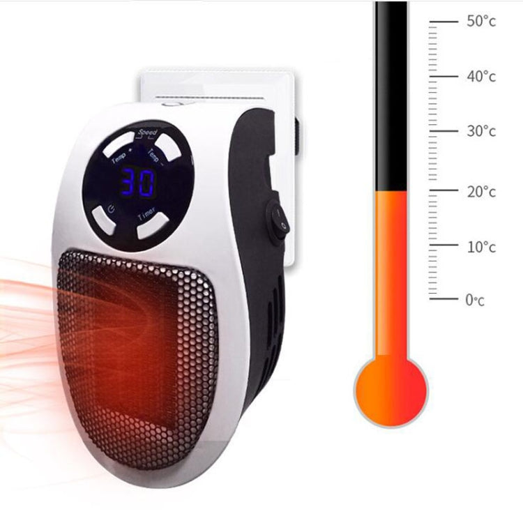 Mini Heater Home Desktop Office Multifunctional Heater, Style:Without Remote Control, Plug Type:EU(White) - Electric Heaters by PMC Jewellery | Online Shopping South Africa | PMC Jewellery | Buy Now Pay Later Mobicred