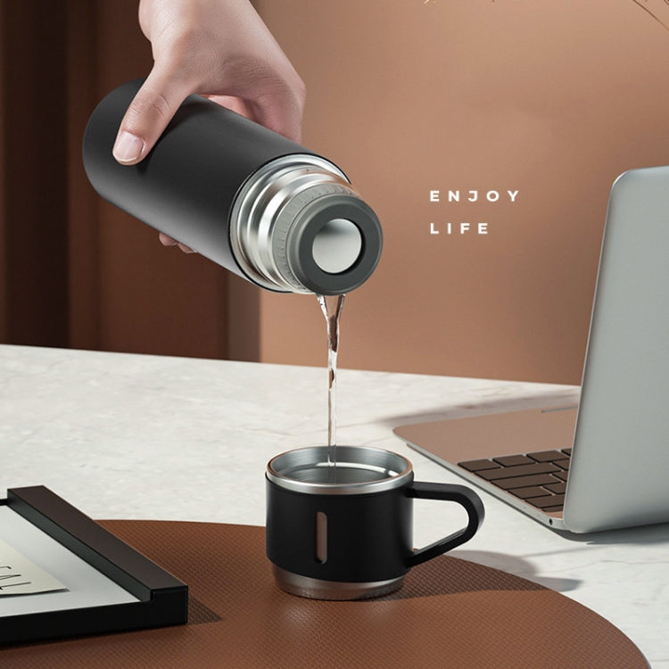 500ml 304 Stainless Steel Thermos Cup Portable Business Tea Cup,Spec: Gift Box Set(Blue) - Vacuum Thermoses & Cups by PMC TechLife | Online Shopping South Africa | PMC TechLife | Buy Now Pay Later Mobicred