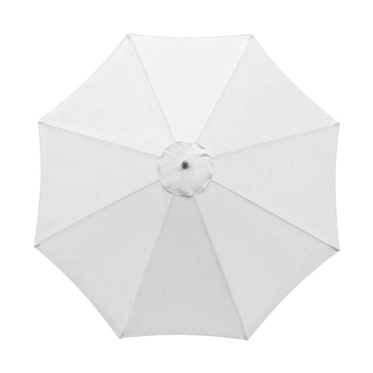 Polyester Parasol Replacement Cloth Round Garden Umbrella Cover, Size: Diameter 2.7m 8 Ribs(Khaki) - free shipping - PMc TechLife - Order now!