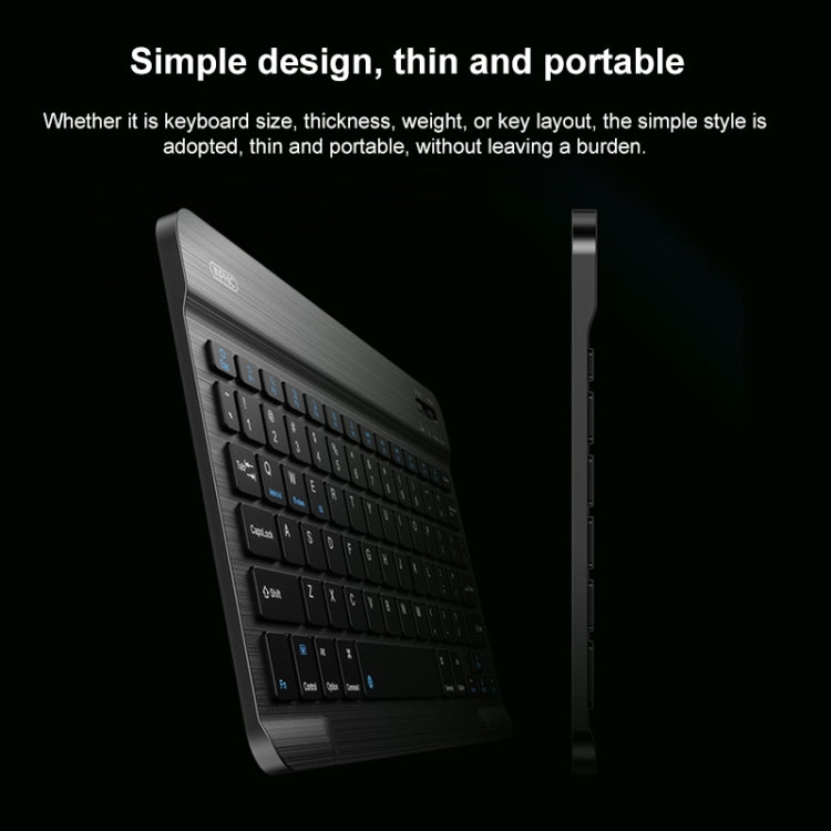 YS-001 9.7-10.1 Inch Tablets Phones Universal Mini Wireless Bluetooth Keyboard, Style:Only Keypad(White) - Universal Keyboard by PMC TechLife | Online Shopping South Africa | PMC TechLife