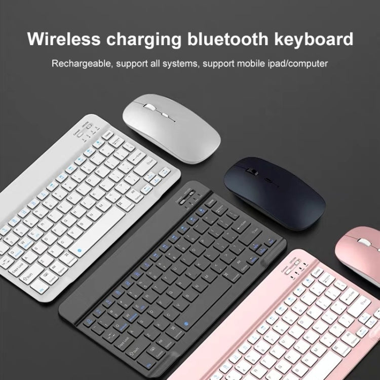 YS-001 9.7-10.1 Inch Tablets Phones Universal Mini Wireless Bluetooth Keyboard, Style:Only Keypad(White) - Universal Keyboard by PMC TechLife | Online Shopping South Africa | PMC TechLife