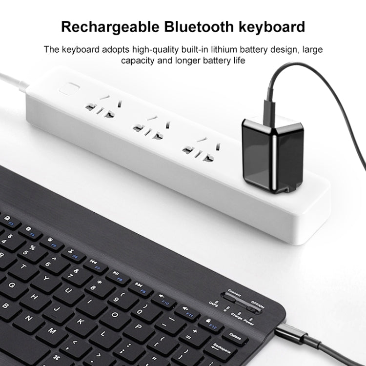 YS-001 9.7-10.1 Inch Tablets Phones Universal Mini Wireless Bluetooth Keyboard, Style:Only Keypad(White) - Universal Keyboard by PMC TechLife | Online Shopping South Africa | PMC TechLife