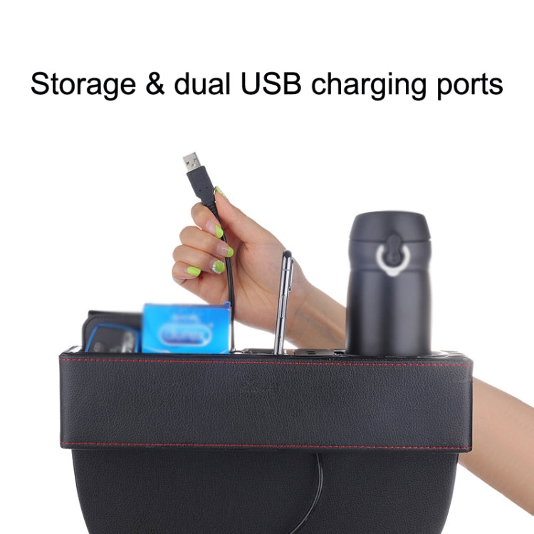 SUSISUN SNH010 Car Seat Gap Storage Box, Style:Positive Drive(Brown) - free shipping - PMC TechLife - Order now!