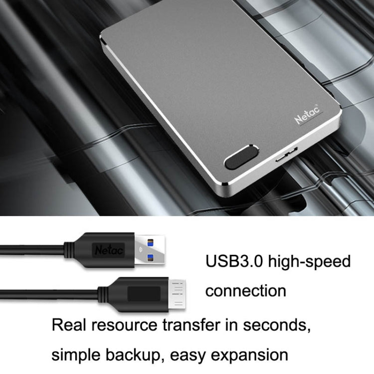 Netac K330 High Speed 2.5 Inch Encrypted Mobile Hard Drive, Capacity: 1TB - free shipping - PMC Jewellery - Order now!