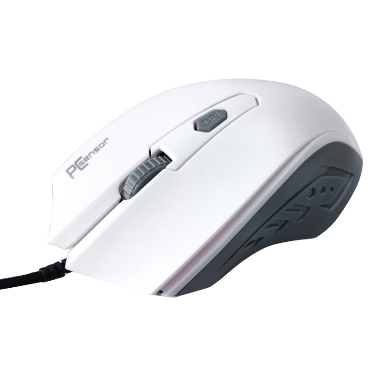 Pcsensor MOS4 4 Keys 2400DPI Game Intelligent Voice Recognition Input Mouse, Cable Length: 1.5m(Sound) - free shipping - PMC Jewellery - Order now!