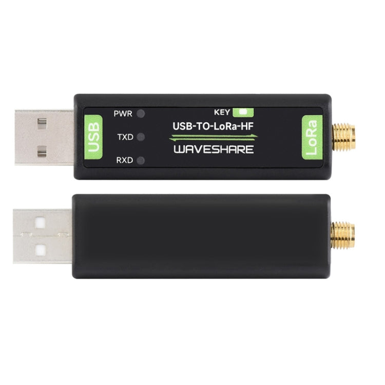 2pcs Waveshare  24515 USB To LoRa Data Transfer Module Based On SX1262 HF Version Using TCXO Crystal Oscillator - free shipping - PMC TechLife - Order now!