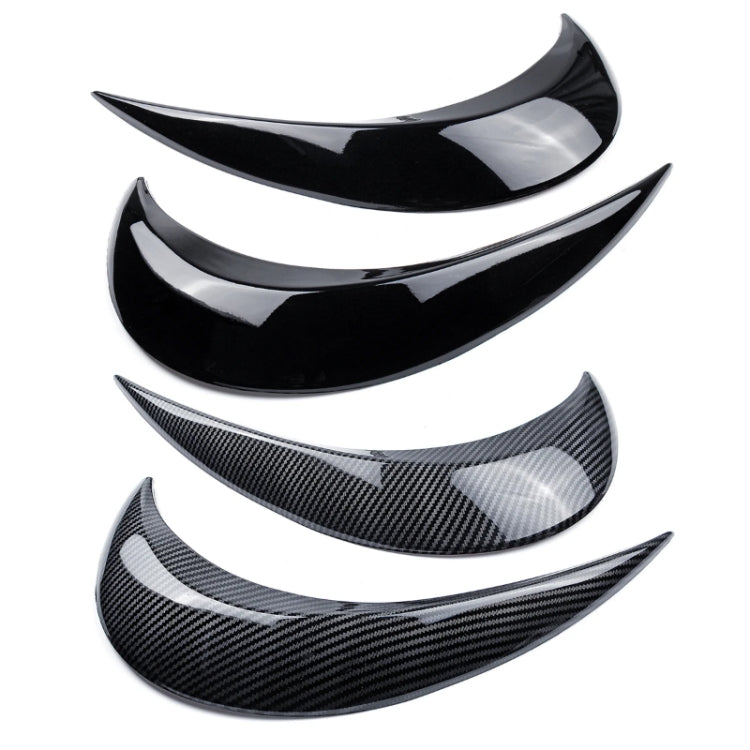 Headlight Eyebrow Modified Car Sticker For Volkswagen Beetle 2012-2018(Piano Black) - Decorative Sticker by PMC TechLife | Online Shopping South Africa | PMC TechLife | Buy Now Pay Later Mobicred