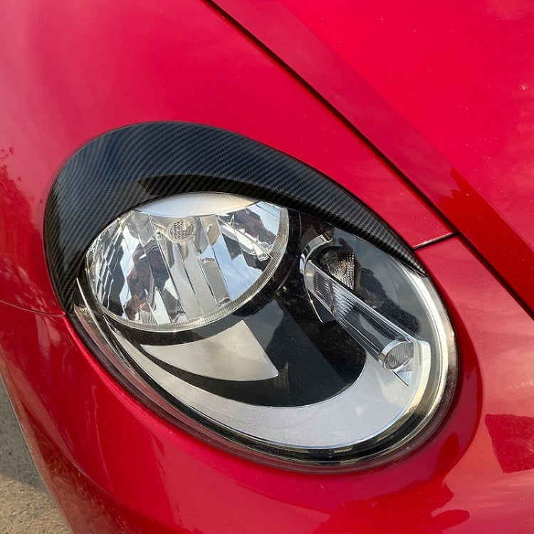 Headlight Eyebrow Modified Car Sticker For Volkswagen Beetle 2012-2018(Piano Black) - Decorative Sticker by PMC TechLife | Online Shopping South Africa | PMC TechLife | Buy Now Pay Later Mobicred