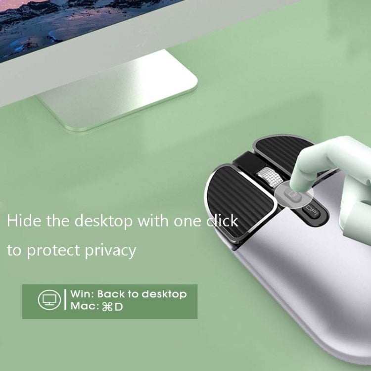 M203 2.4Ghz 5 Buttons 1600DPI Wireless Optical Mouse Computer Notebook Office Home Silent Mouse, Style:2.4G(Gray) - Wireless Mice by PMC Jewellery | Online Shopping South Africa | PMC Jewellery | Buy Now Pay Later Mobicred