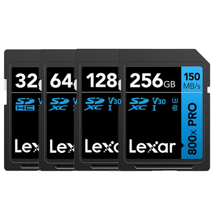 Lexar SD-800X Pro High Speed SD Card SLR Camera Memory Card, Capacity: 32GB - SD Card by Lexar | Online Shopping South Africa | PMC Jewellery | Buy Now Pay Later Mobicred