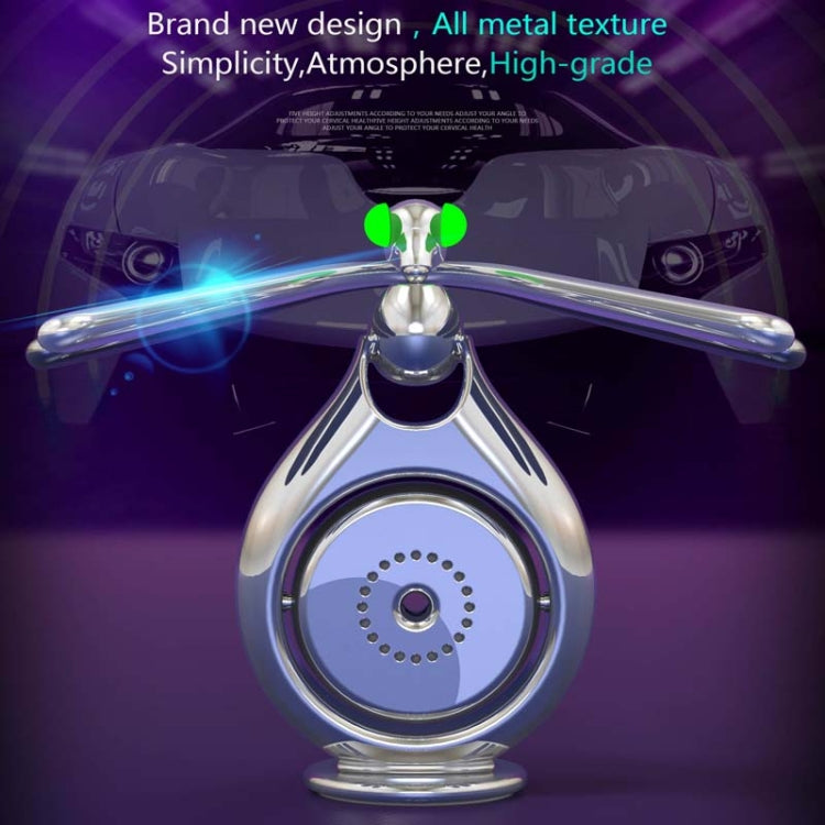 Car Aromatherapy Rotating Balance Dragonfly Creative Perfume Decoration(Silver) - free shipping - PMC TechLife - Order now!