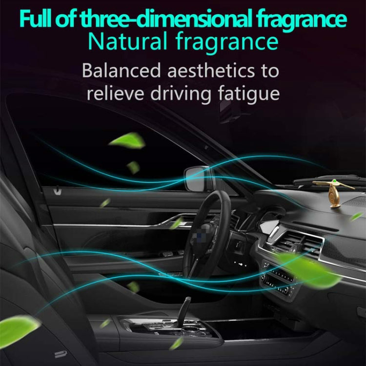 Car Aromatherapy Rotating Balance Dragonfly Creative Perfume Decoration(Silver) - free shipping - PMC TechLife - Order now!
