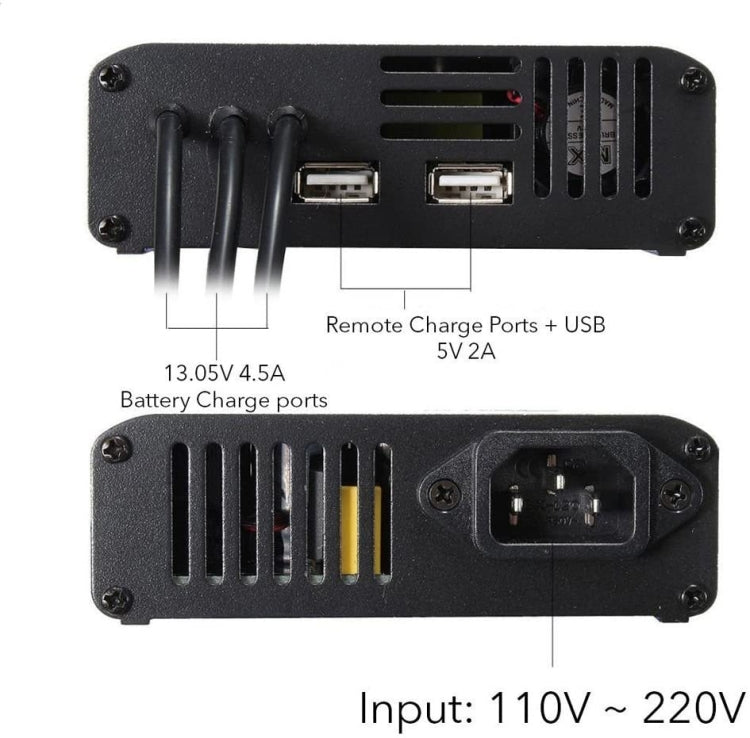 For DJI MAVIC Pro Aluminum Alloy 5 in 1 Hub Intelligent Battery Controller Charger, Plug Type:US Plug - Charger by PMC TechLife | Online Shopping South Africa | PMC TechLife | Buy Now Pay Later Mobicred