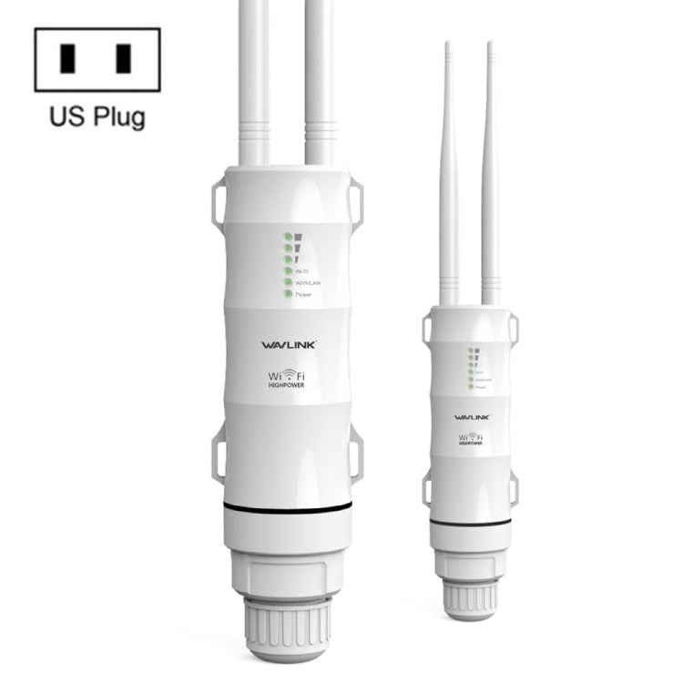 WAVLINK AC600 AP 2.4G/5G Dual Frequency Outdoor High Power Repeater, Pulg Type:US Plug - free shipping - PMC Jewellery - Order now!