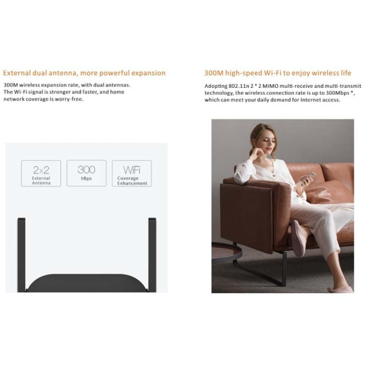 PIX-LINK WR22 300Mbps Wifi Wireless Signal Amplification Enhancement Extender, Plug Type:US Plug(White) - free shipping - PMC Jewellery - Order now!