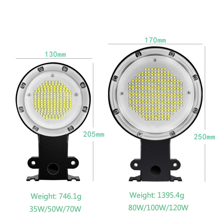 35W LED Outdoor Light Sensing IP65 Waterproof Wall Lamp Garden Courtyard Street Light(White Light) - Street Lights by PMc TechLife | Online Shopping South Africa | PMc TechLife | Buy Now Pay Later Mobicred
