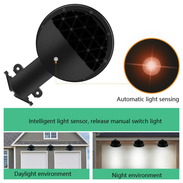 120W LED Outdoor Light Sensing IP65 Waterproof Wall Lamp Garden Courtyard Street Light(White Light) - Street Lights by PMc TechLife | Online Shopping South Africa | PMc TechLife | Buy Now Pay Later Mobicred