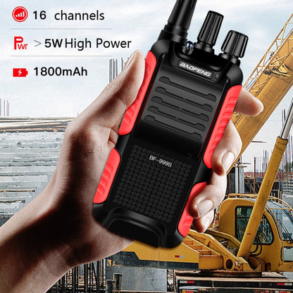 Baofeng BF-999S Handheld Outdoor FM high-power Walkie-talkie, Plug Specifications - Handheld Walkie Talkie by PMC Jewellery | Online Shopping South Africa | PMC Jewellery | Buy Now Pay Later Mobicred