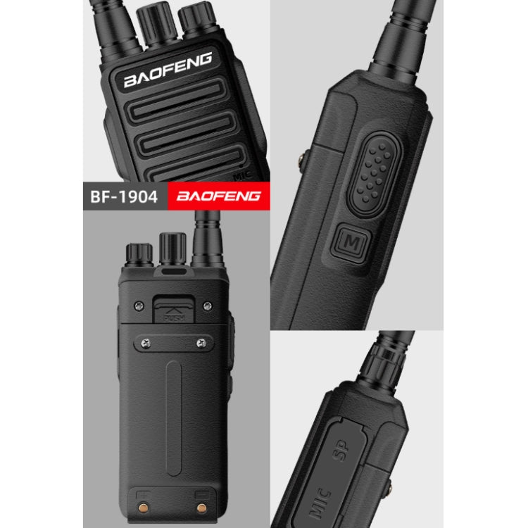 Baofeng BF-1904 Radio Communication Equipment High-power Handheld Walkie-talkie, Plug Specifications:UK Plug - Handheld Walkie Talkie by Baofeng | Online Shopping South Africa | PMC Jewellery | Buy Now Pay Later Mobicred