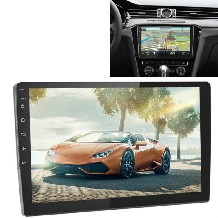 Universal Machine Android Smart Navigation Car Navigation DVD Reversing Video Integrated Machine, Size:9inch 1+16G, Specification:Standard+4 Lights Camera - Car DVD by PMC TechLife | Online Shopping South Africa | PMC TechLife | Buy Now Pay Later Mobicred