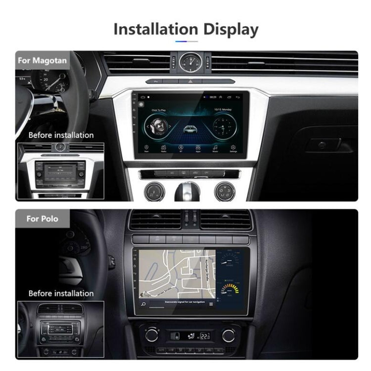 Universal Machine Android Smart Navigation Car Navigation DVD Reversing Video Integrated Machine, Size:9inch 2+16G, Specification:Standard+4 Lights Camera - Car DVD by PMC TechLife | Online Shopping South Africa | PMC TechLife | Buy Now Pay Later Mobicred