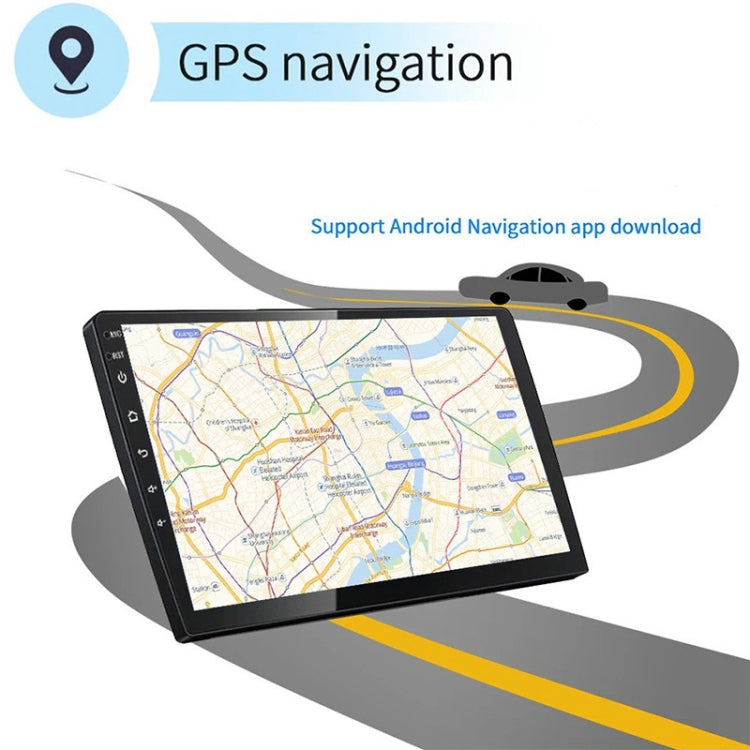 Universal Machine Android Smart Navigation Car Navigation DVD Reversing Video Integrated Machine, Size:9inch 2+32G, Specification:Standard+4 Lights Camera - Car DVD by PMC TechLife | Online Shopping South Africa | PMC TechLife | Buy Now Pay Later Mobicred