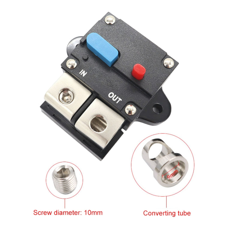 250A Auto Circuit Breaker Car Audio Fuse Holder Power Insurance Automatic Switch(Blue) - Fuse by PMC TechLife | Online Shopping South Africa | PMC TechLife | Buy Now Pay Later Mobicred