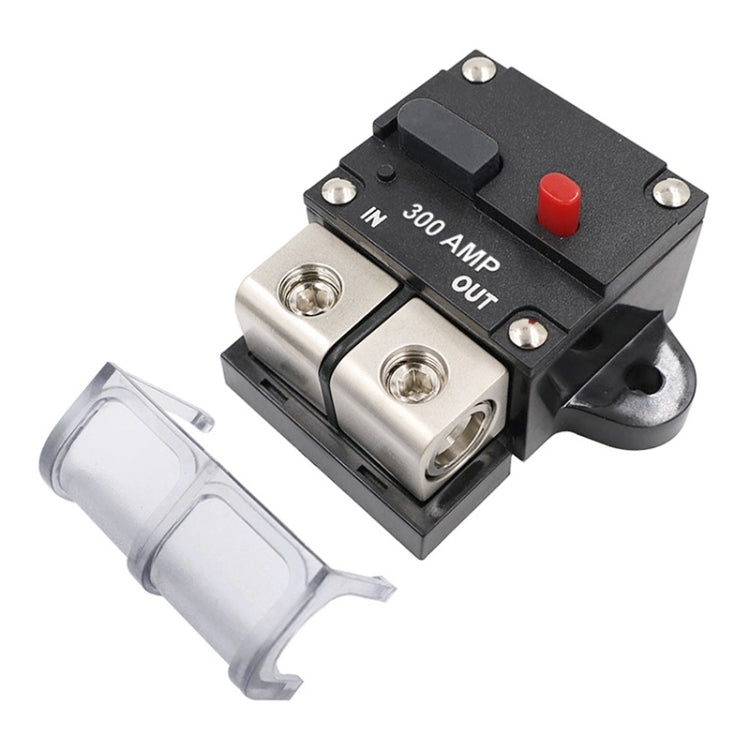 300A Auto Circuit Breaker Car Audio Fuse Holder Power Insurance Automatic Switch(Black) - Fuse by PMC TechLife | Online Shopping South Africa | PMC TechLife | Buy Now Pay Later Mobicred