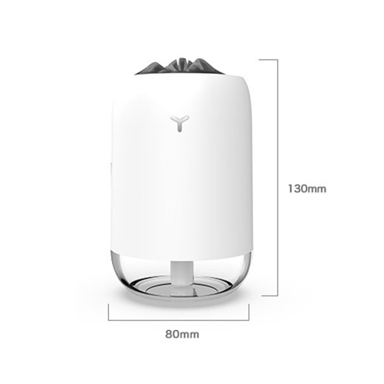 Car Portable Humidifier Household Night Light USB Spray Instrument Disinfection Aroma Diffuser(Pearl White) - Air Purifier by PMC TechLife | Online Shopping South Africa | PMC TechLife | Buy Now Pay Later Mobicred