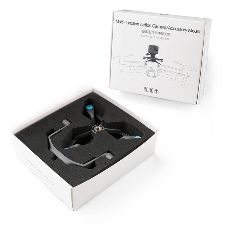 RCSTQ RCGEEK for DJI Mavic 2 Multi-function Expansion Bracket Shock Mount Set Shock Mount Bracket Set - Holder Series by RCSTQ | Online Shopping South Africa | PMC TechLife | Buy Now Pay Later Mobicred