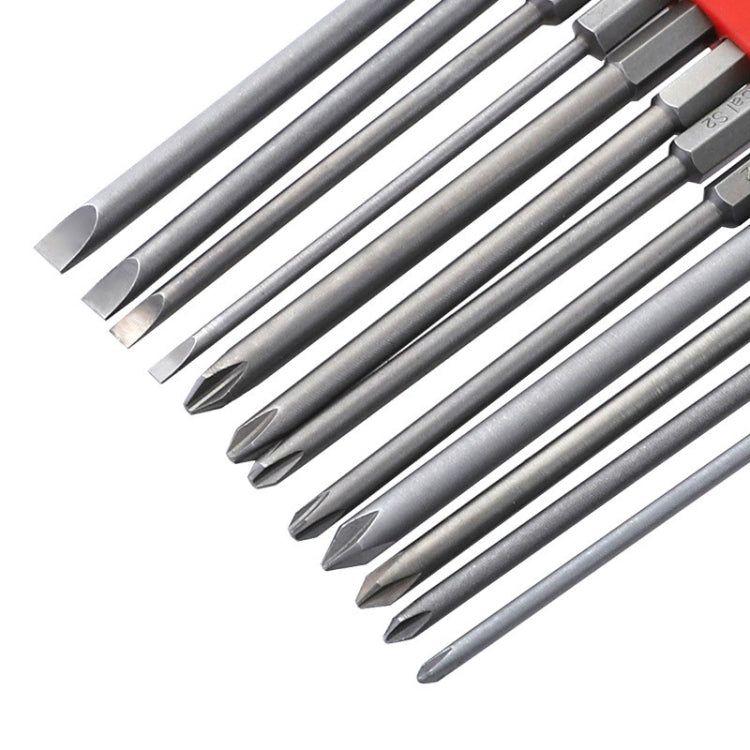12 PCS / Set Screwdriver Bit With Magnetic S2 Alloy Steel Electric Screwdriver, Specification:1 - Drill & Drill Bits by PMC TechLife | Online Shopping South Africa | PMC TechLife | Buy Now Pay Later Mobicred