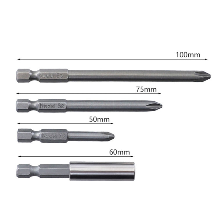 12 PCS / Set Screwdriver Bit With Magnetic S2 Alloy Steel Electric Screwdriver, Specification:6 - free shipping - PMC TechLife - Order now!