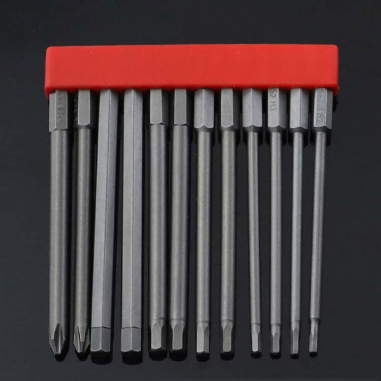 12 PCS / Set Screwdriver Bit With Magnetic S2 Alloy Steel Electric Screwdriver, Specification:12 - Drill & Drill Bits by PMC TechLife | Online Shopping South Africa | PMC TechLife | Buy Now Pay Later Mobicred