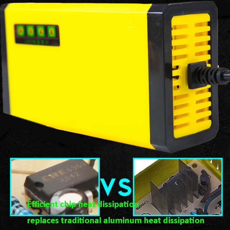 12V Motorcycle Battery Charger Smart Repair Full Automatic Stop Charger,CN Plug - Battery Charger by PMC Jewellery | Online Shopping South Africa | PMC Jewellery | Buy Now Pay Later Mobicred