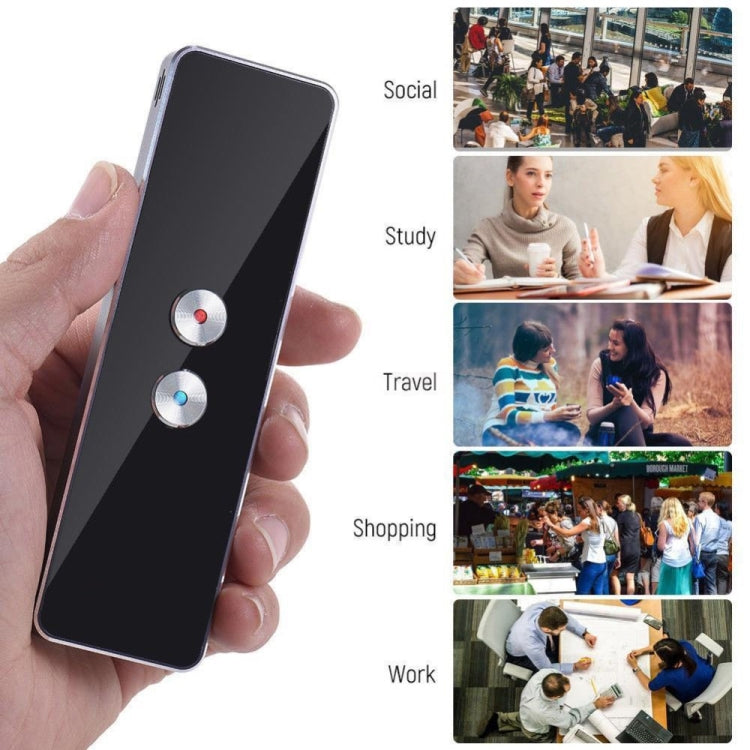 Portable Smart Voice Translator Upgrade Version for Learning Travel Business Meeting 3 in 1 voice Text Photo Language Translator(brown) -  by PMC TechLife | Online Shopping South Africa | PMC TechLife | Buy Now Pay Later Mobicred