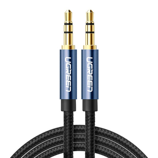Ugreen AV112 Audio Cable 3.5mm Speaker Line Aux Cable, Length:5m(Blue) - Aux Cable by Ugreen | Online Shopping South Africa | PMC Jewellery