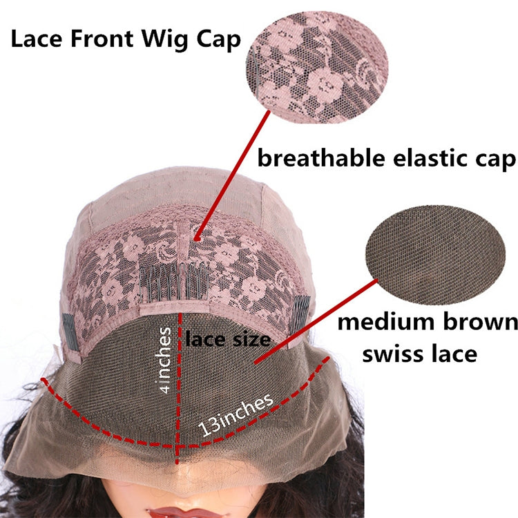 Straight Lace Front Human Hair Wigs, Stretched Length:14 inches, Style:1 - free shipping - PMC TechLife - Order now!