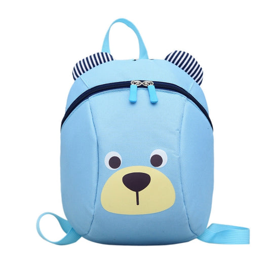 Children Anti-lost Backpack Toddler Cartoon School Bag(Sky blue) - Kids Bags by PMC Jewellery | Online Shopping South Africa | PMC Jewellery | Buy Now Pay Later Mobicred