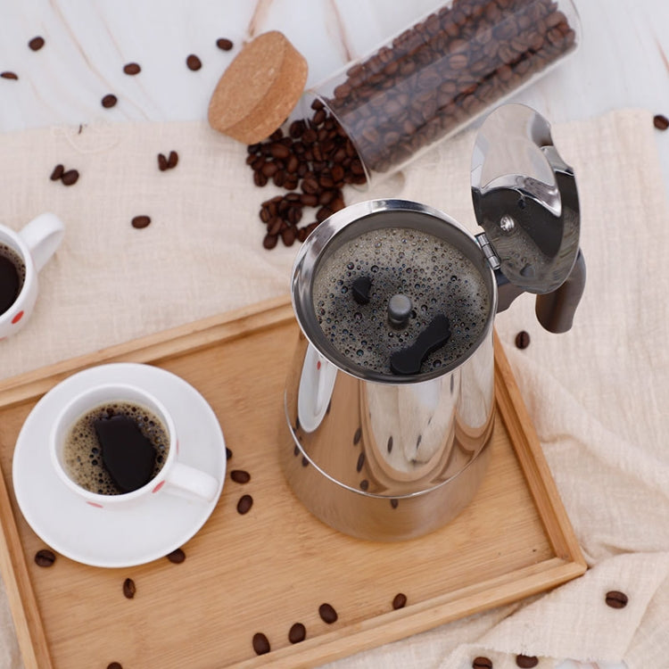 Stainless Steel Moka Coffee Maker Pot Filter(200ml) - free shipping - PMC TechLife - Order now!