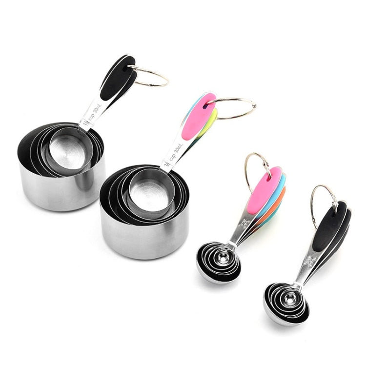 5 in 1 Stainless Steel Measuring Spoon Set Coffee Spoon Baking Kitchen Gadget, Style:Measuring Cup(Color) - Coffee Tools by PMC TechLife | Online Shopping South Africa | PMC TechLife | Buy Now Pay Later Mobicred