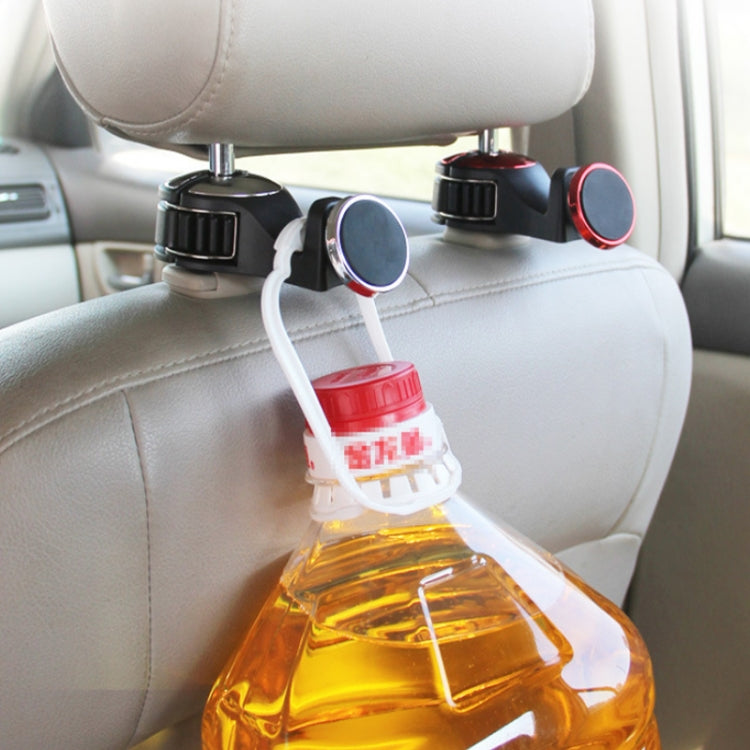 2 PCS Car Multifunctional Rear Headrest Mobile Phone Hook(Three Generation Magnetic Silver) - Auto Fastener & Clips by PMC TechLife | Online Shopping South Africa | PMC TechLife | Buy Now Pay Later Mobicred