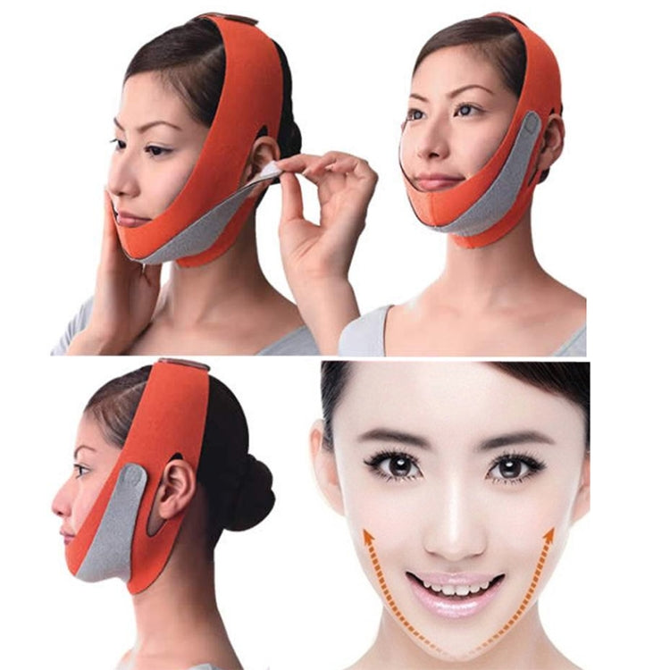 Female Facial Care Lifting Firming Bandage(Orange) - free shipping - PMC TechLife - Order now!