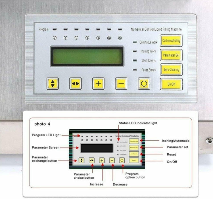 Mini Portable Electric Digital Control Pump Liquid Filling Machine LCD Display Milk Bottles Filler 220V - Drinking Tools by PMC TechLife | Online Shopping South Africa | PMC TechLife