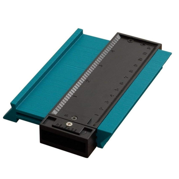 120mm Plastic Universal Pipe Wood Ducts Profile Marking Tool Duplicator Tooth Contour Copy Vacuum Packaging(Blue) - Measuring Tools by PMC TechLife | Online Shopping South Africa | PMC TechLife